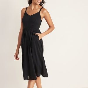 Old Navy Fit & Flare Midi Dress Never Worn Size M